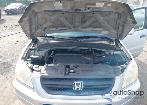 2004 Honda Pilot Ex-L из США, поврежденный, VIN 2HKYF18504H507142